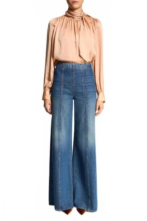 Ulla Johnson Bianca Wide-Leg Jean In Danube