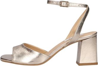 Notre-V 22304 High Heel Sandalen - Dames - Schoenen - Beige - Maat: 41 EU Leer