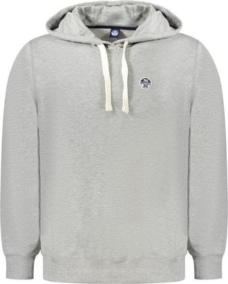 North Sails Gray Cotton Mens Sweater Mens Hoodie