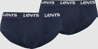 Levi's Repeat Logo Brief 2 pack - Mens - XL - Blue