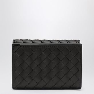 Bottega Veneta Fondente trifold wallet in Intrecciato