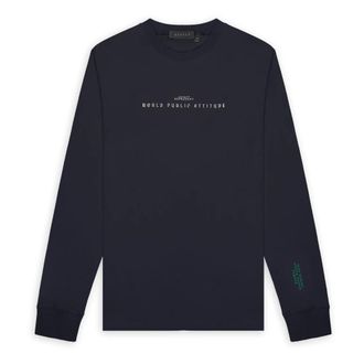 Aspact Spectrum LS Tee - - Tops - Uomo - Blu - XL