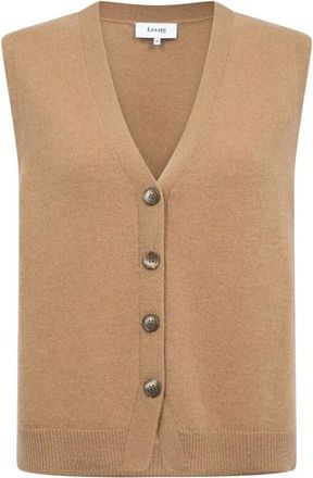 Levete Room Donna, Maglie, Beige, M, new