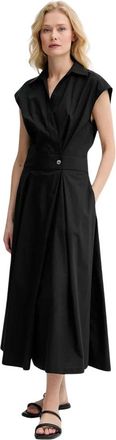 A.P.C. A.p.c., Dames, Jurken, Zwart, Maat: M Katoen