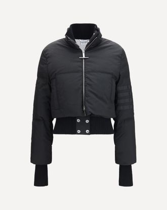 Thom Browne Short padded Jacket with front zip Female 42