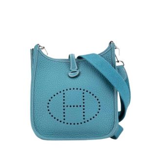 Herm&egrave;s Pre-owned Evelyne III TPM - Dames - Pre-owned - Blauw - Maat: ONE Size Leer
