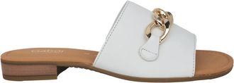 Gabor 82.791.62 Muiltje Sandaal - Dames - Sandalen - Blauw - 41 EU - Leer - Schoenen