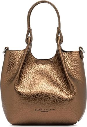 Gianni Chiarini Tassen, Dames, Bruin, ONE Size, Leer, Leren Crossbody Tas