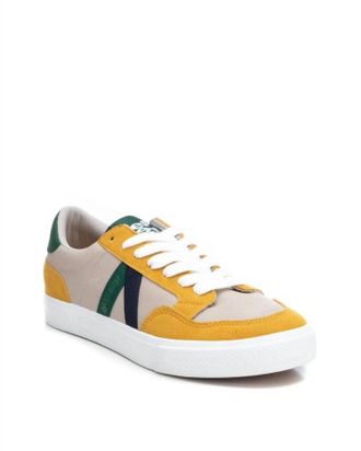 Xti Mens Casual Sneakers In Yellow