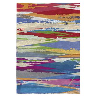 Nafnaf Alfombra decorativa de fibras naturales multicolor 200x290 cm