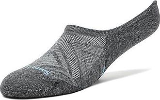 Smartwool Run Targeted Cushion No Show Socks Sock Medium Gray : LG (Womens Shoe 10-12.5), Merino/Nylon/Spandex