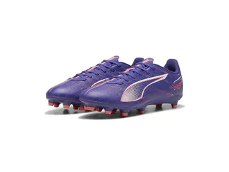 Puma Ultra 5 Play Firm, Artificial Ground Soccer Cleats Mens Soccer Shoes Lapis Lazuli-Puma White-Sunset Glow : 10.5 D - Medium