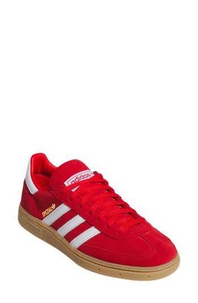 adidas Handball Spezial Sneaker in Betsca/Ftwwht/Goldmt at Nordstrom Rack, Size 8.5