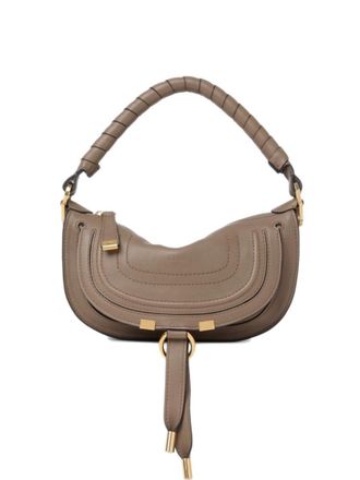 Chlo&eacute; Taupe Marcie Mini Shoulder Bag