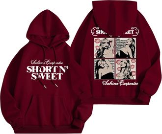 Generic Hoodies Printed Sweatshirt Loose Pullover Casual Long Sleeve For Men Women Trendy Outfit Pop Singer Fans Sweatshirt Letter Printed Jumper Tops Streetw