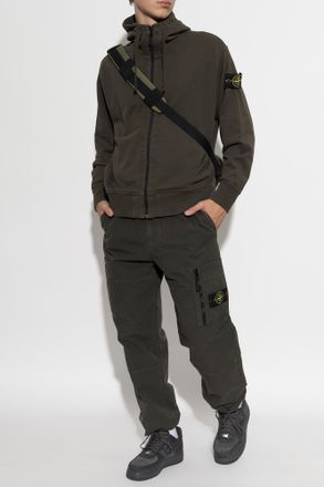 Stone Island Sweatshirt With Logo Patch, Mens, Green