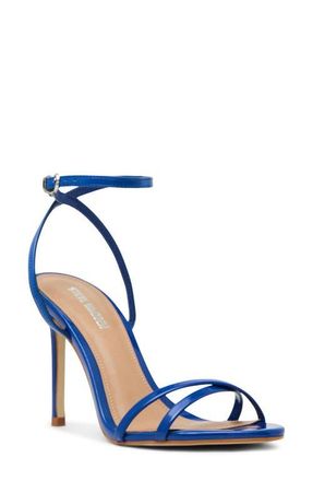 Steve Madden Ankle Strap Stiletto Sandal in Cobalt Blue at Nordstrom, Size 5.5