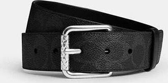 Coach Roller Buckle Belt, 38mm