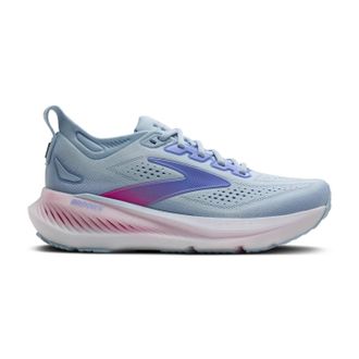 Brooks Womens Glycerin 23 Running Shoes In Skyway Blazing Bell Pink