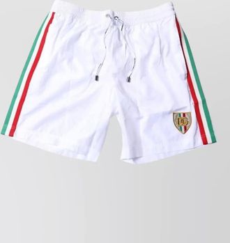 Dolce & Gabbana striped swim shorts