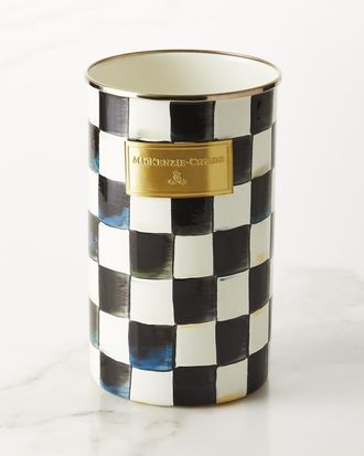 MacKenzie-Childs Courtly Check Utensil Holder