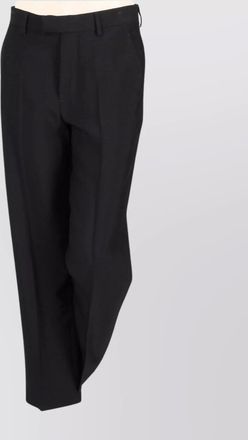 Ann Demeulemeester slim-fit cropped tailored trousers