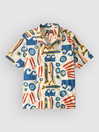 Patagonia Tidal Threads Camp Camisa estampado