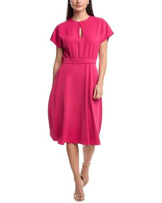 Black Halo Womens Lovewick Dress, Berry Pink, 6