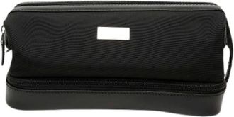 Gucci Pre-owned Clutches, female, Black, Size: ONE SIZE Pre-owned Canvas Pouch