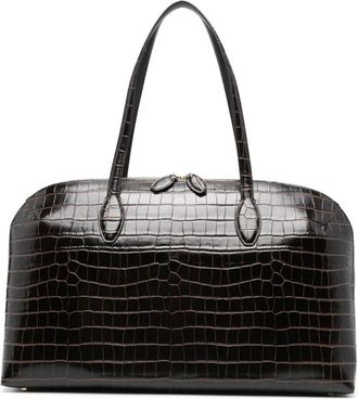 Toteme Croco Embrossed Day Tote Bag