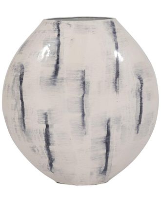 Sagebrook Home 20In Enameled Round Vase