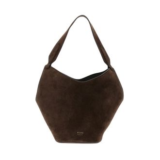Khaite Shoulder Bags, female, Brown, ONE SIZE, Lotus Tote