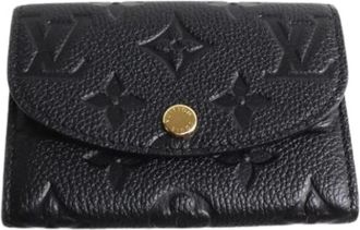 Louis Vuitton Pre-owned Wallets, female, Black, Size: ONE SIZE Pre-owned Coin Purse