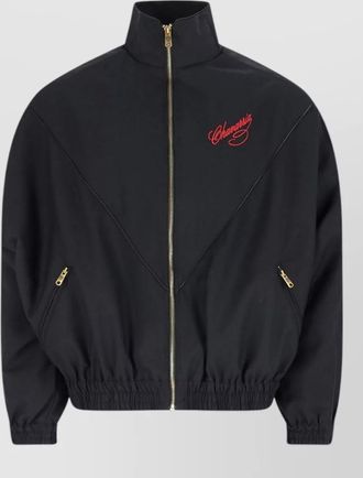 Willy Chavarria wool bomber jacket
