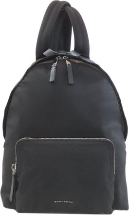 Burberry Black Nylon Backpack (Pre-Owned)