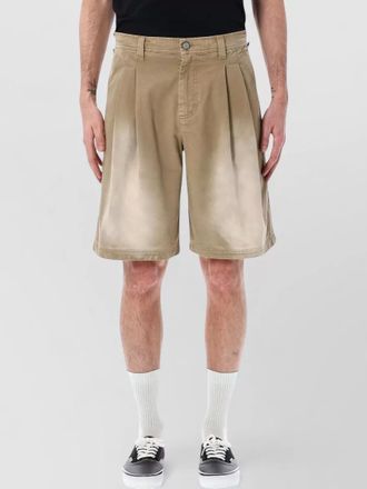ERL pleated chino shorts relaxed fit
