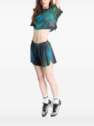 Yohji Yamamoto tie-dye short-sleeve T-shirt - Blue