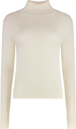 Sablyn Belle Cashmere Turtleneck Pullover - Dames - Cashmere truien - Beige - M - Kasjmier - Truien & Vesten