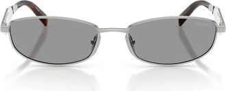 Prada Sunglasses Prd51 S 1 Bc50 Q Silver/Gray Women