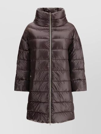 Herno long quilted padded jacket