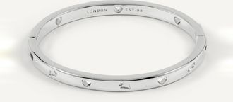 Radley London The Camden Cut Out Heart And Dog Bangle Silver - RYJ3617S