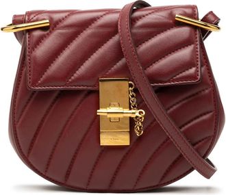 Chlo&eacute; Pre-owned Chloe Mini Quilted Leather Drew Bijou Satchel Ladies HPAUODD3XUHCBTZO
