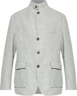 Eleventy Blazer con tasche applicate - Grigio