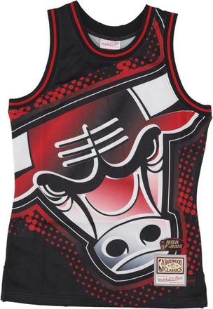 Mitchell & Ness Chicago Bulls Tank Top Basketbal Mode - Heren - Fitness - Zwart - M - Polyester - Fitness