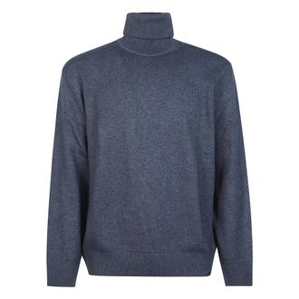 Paul & Shark Truien & Vesten, Heren, Blauw, M, Cashmere Turtleneck