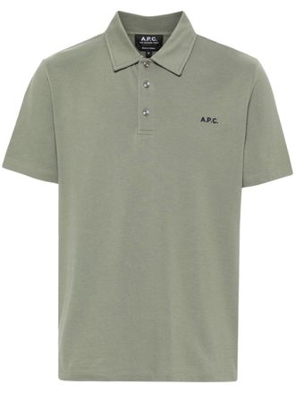 A.P.C. Carter poloshirt - Groen