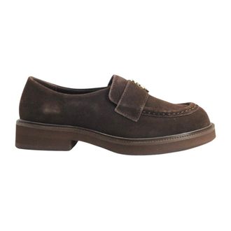 Patrizia Pepe Loafer - Dames - Schoenen - Bruin - Maat: 38 EU Leer