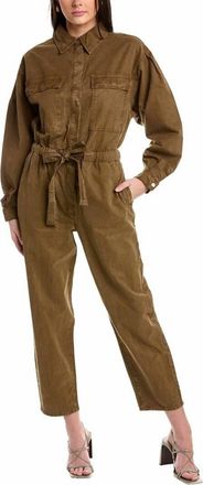 Good American Good Cinched Jumpsuit In Fog