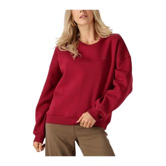 Modstr&ouml;m Dames, Sweatshirts & Hoodies, Rood, Maat: L Wol