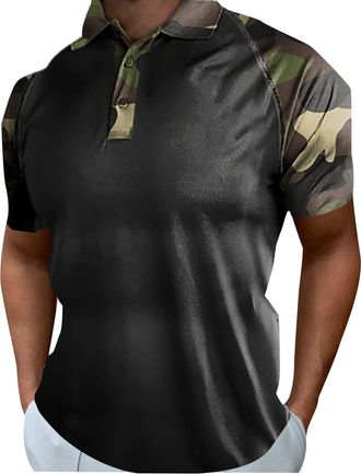 Generic Polo Shirts,Golf Tops for Men Boys White Shirts School Multipack XXXL V Neck T UK Summer Adult Work Out Top |